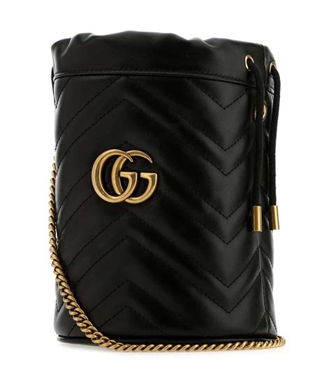 Gucci сумка через плечо gg мужская черная 180733 —